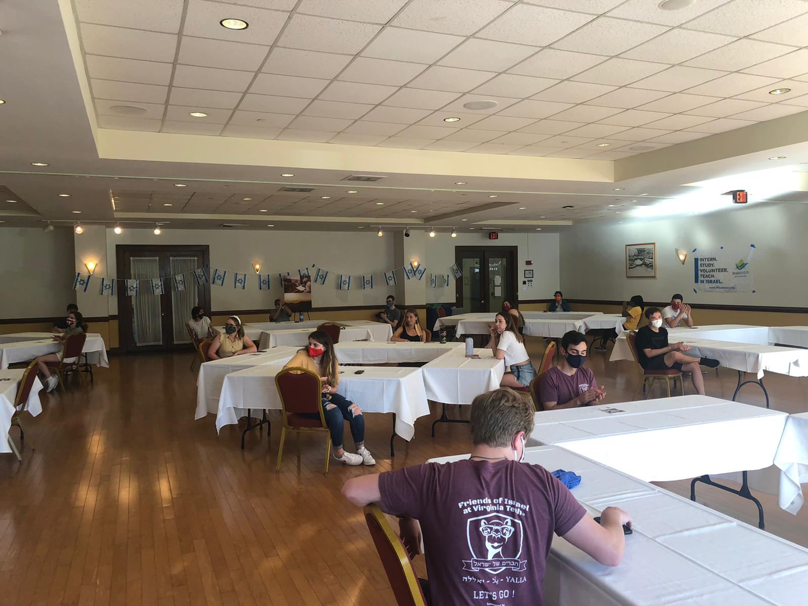 students at Virginia Tech engage in programming during COVID-19