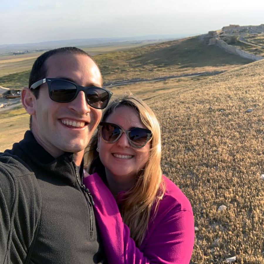 Lee and Ariel in Israel
