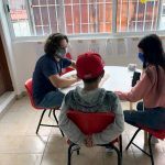Assaf volunteers with kids at the Project TEN Center in Mexico Assaf with kids at the Project TEN Center in Mexico