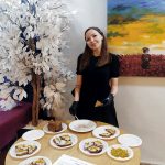 Lera Chaya with Russian food hosting a cultural evening at Ulpan Etzion Lera Chaya with Russian food hosting a cultural evening at Ulpan Etzion | Image provided by Lera Chaya