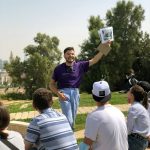 Matan teaching Ulpan Etzion students Matan teaching Ulpan Etzion students | Image provided by Matan